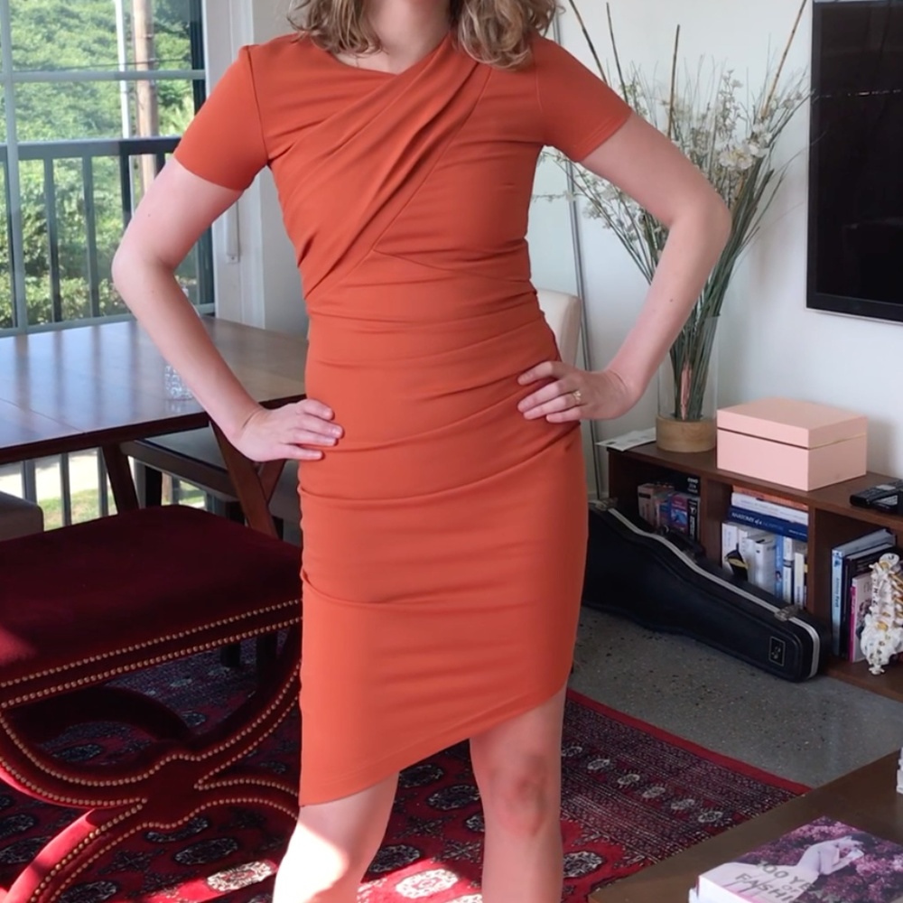 Bec & Bridge Tangerine Dress (Size 2)